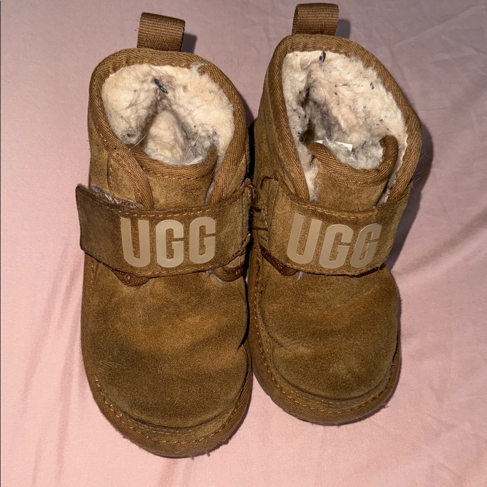 UGG Tan Suede Infant Boots